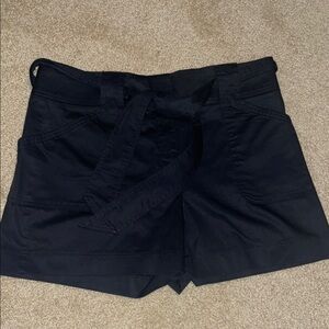 WHBM Tie waist 4” shorts sz. 10 NWT